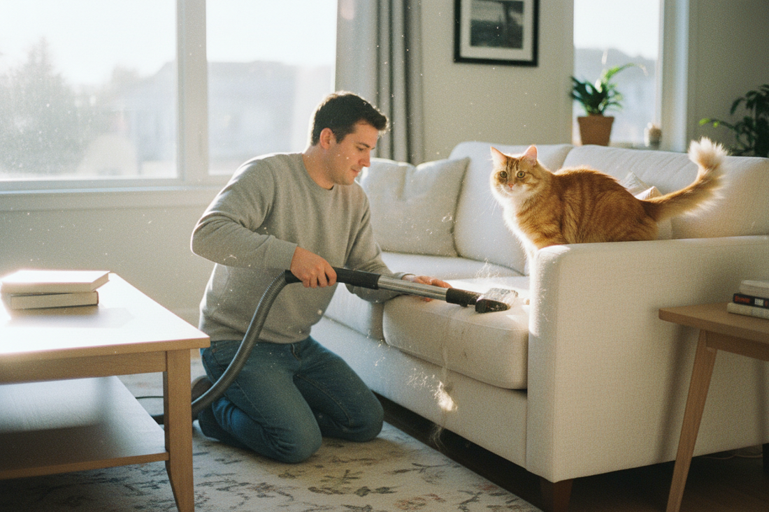 Havencushion sofa covers and cushion covers are designed with pet owners in mind