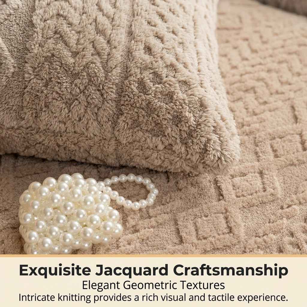 1pc Shu Velveteen Velvet Throw Pillow Case | Machine Washable Non-Slip Sofa Cushion Cover
