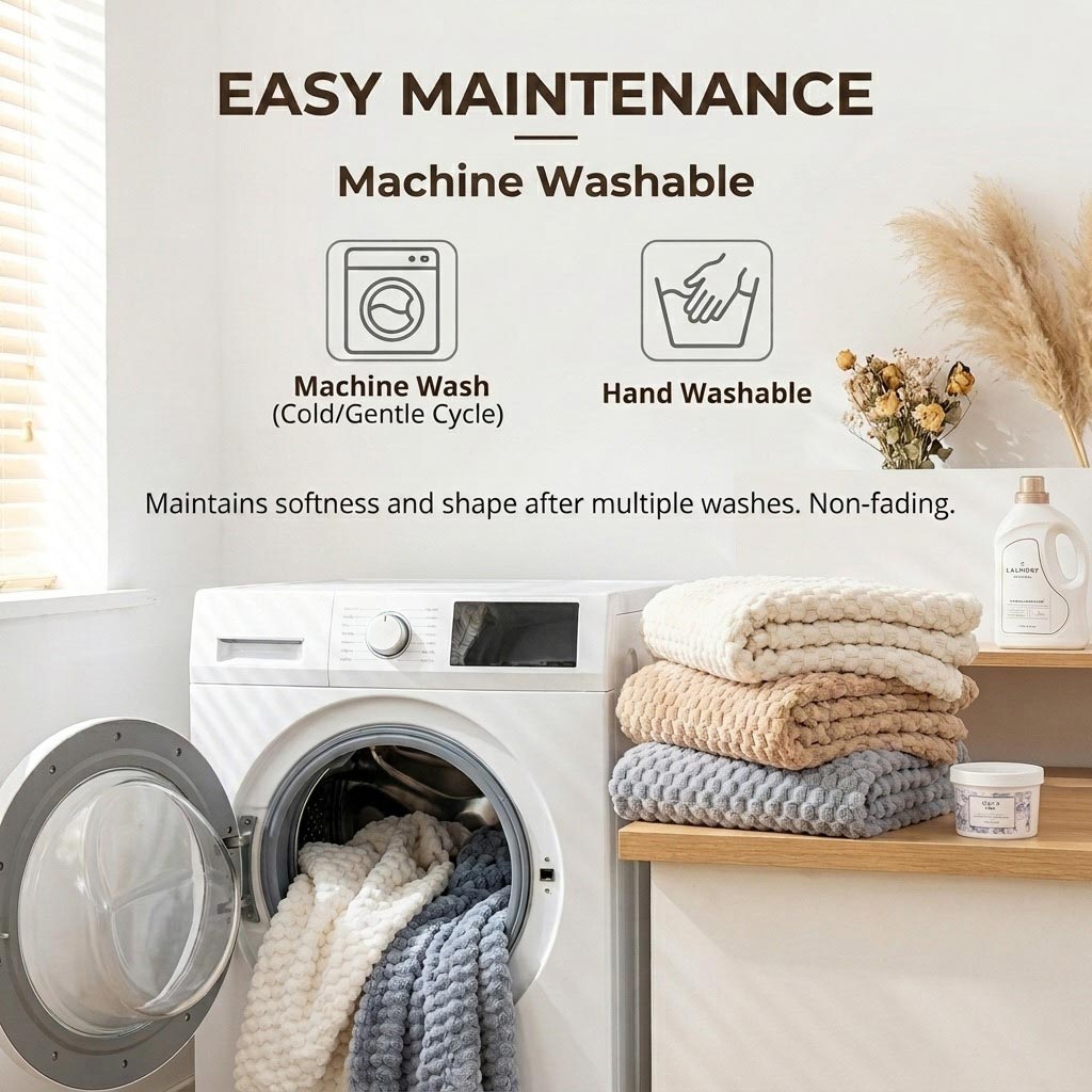 Machine washable furniture protector with non-slip backing